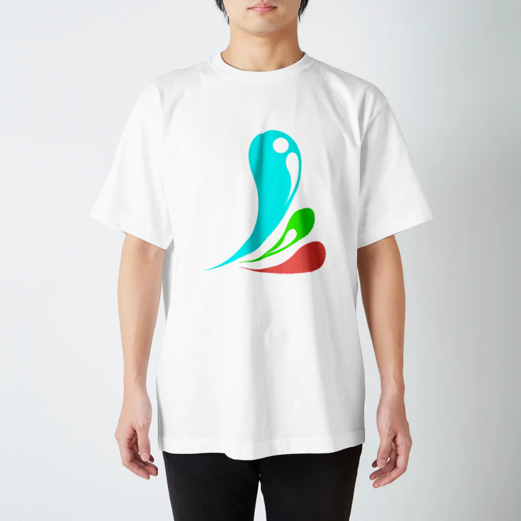 ぷらんく-triangle-の夏の海 Regular Fit T-Shirt