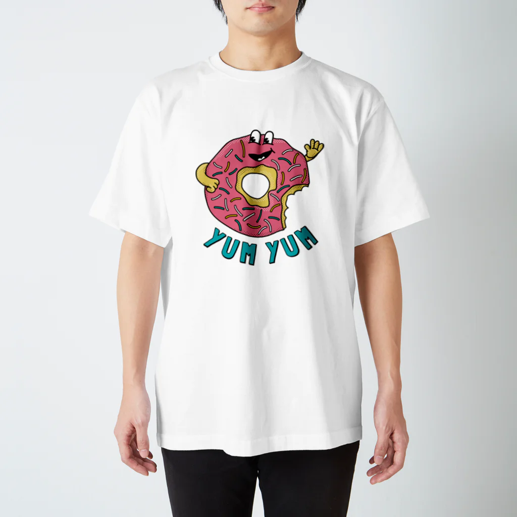 SUPER8のYUM YUM DONUT スタンダードTシャツ