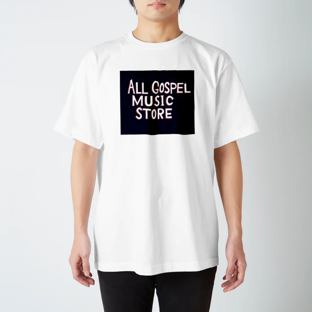 mako_GMのALL GOSPEL MUSIC STORE Regular Fit T-Shirt