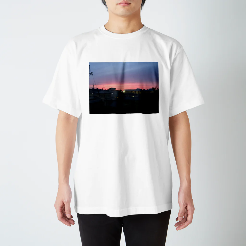 swimim515の夕焼け Regular Fit T-Shirt