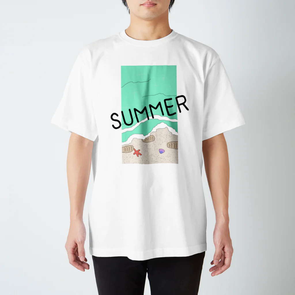 絵しりとりで描いたやつらの夏T Regular Fit T-Shirt