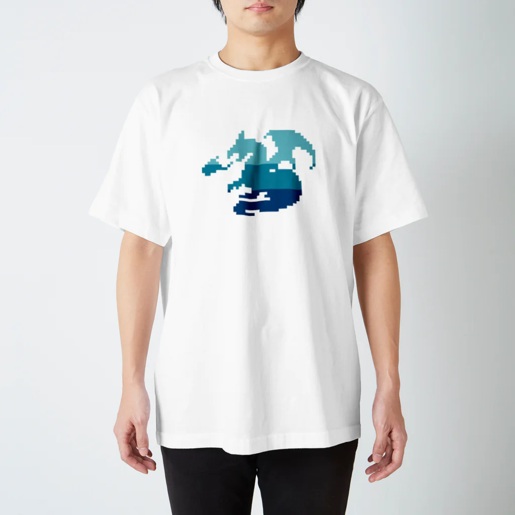 芹石せいじの青ドラゴン スタンダードTシャツ