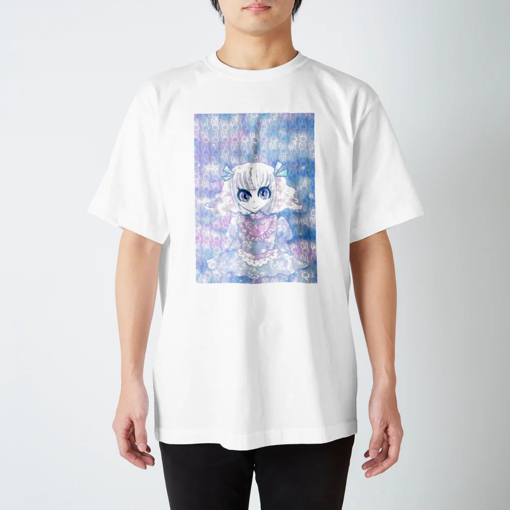 るにガールズのゆめかわ女の子 スタンダードTシャツ