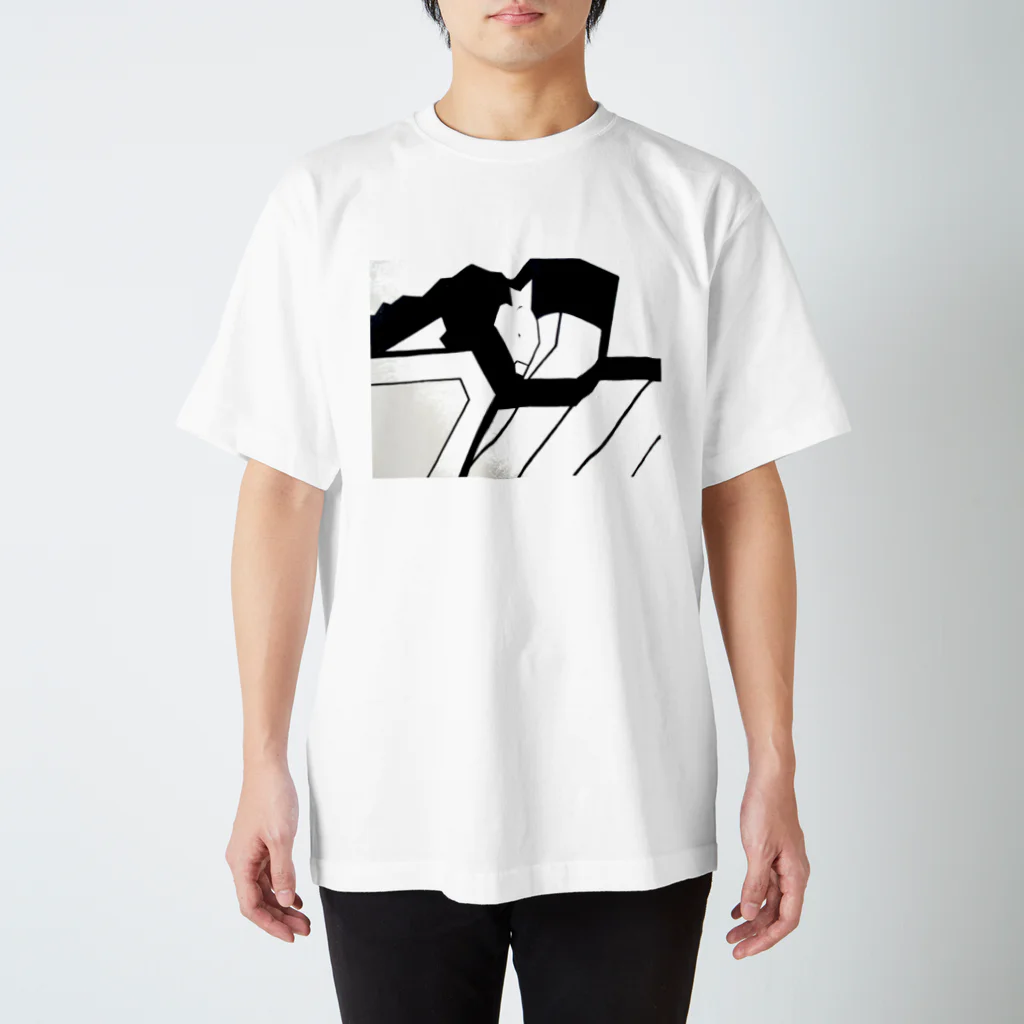 fukadamomokoの女体山男体山 Regular Fit T-Shirt