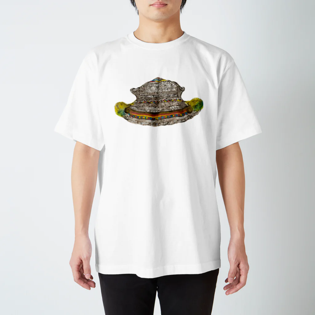 sunya Ω worksの宇宙船　帰還 スタンダードTシャツ