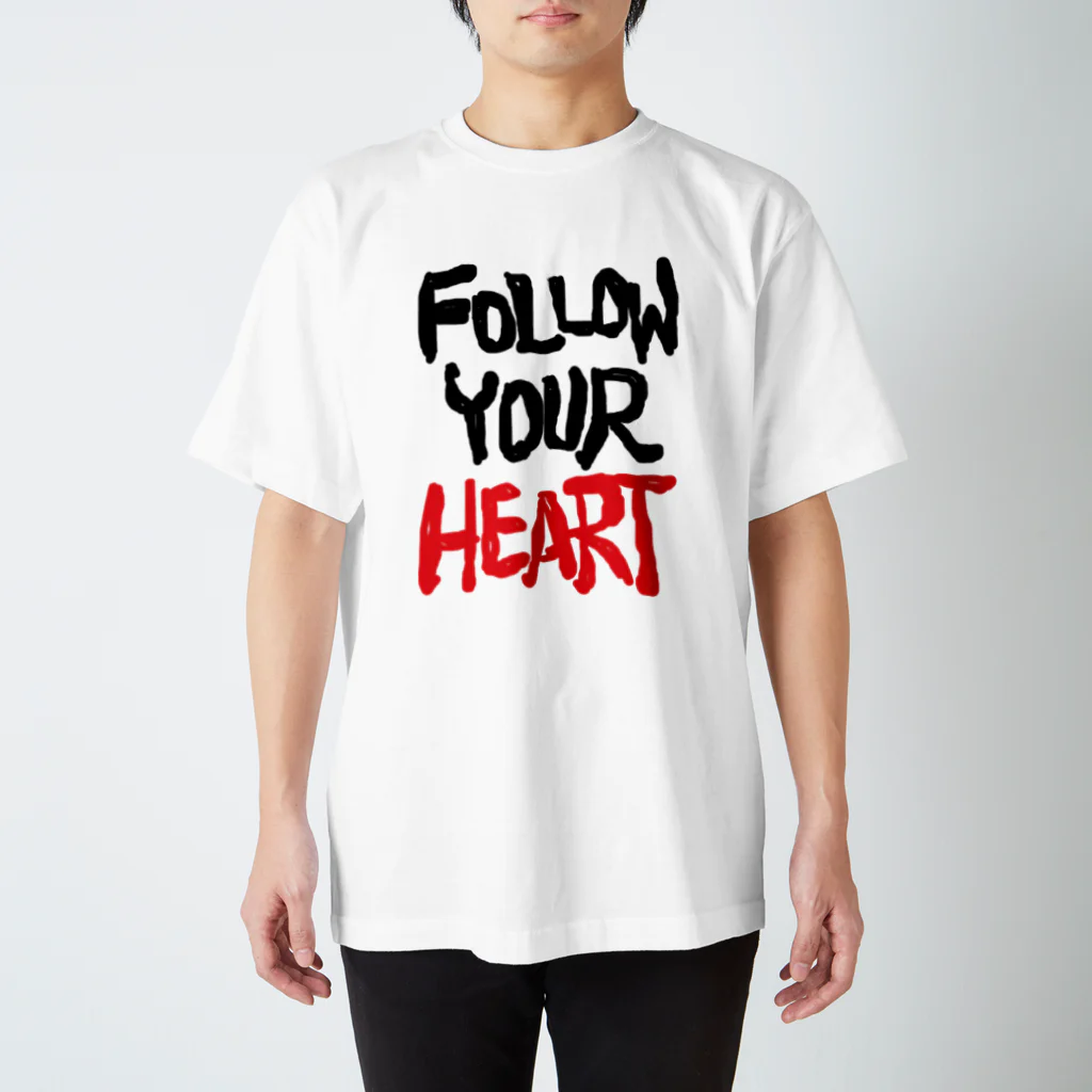 サイケデリックIZUMIのFOLLOW YOUR HEART Regular Fit T-Shirt