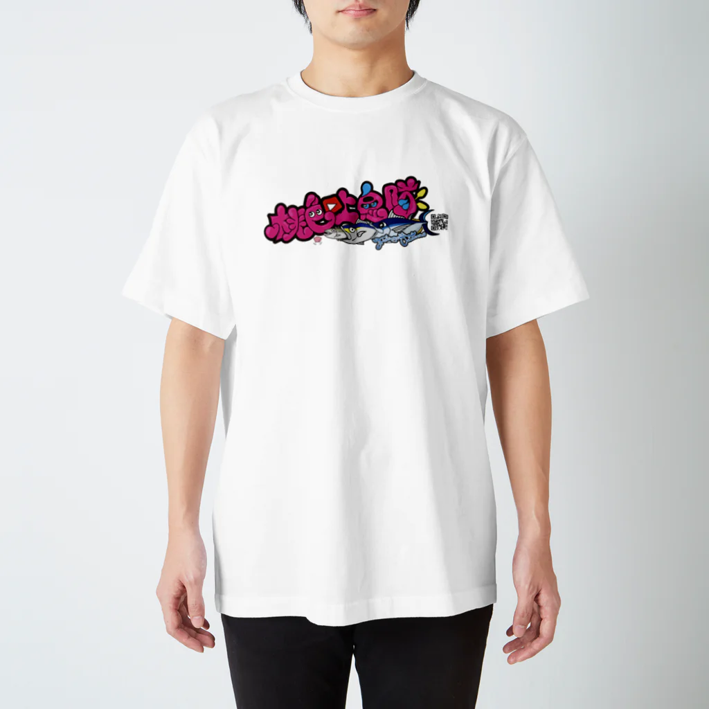 桃色吐息隊ショップのYouTuber桃色吐息隊ロゴTEE Regular Fit T-Shirt