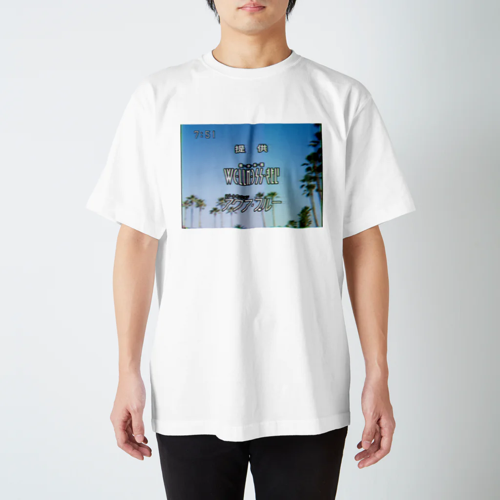 KMIのJQKM-TV 提供クレジット スタンダードTシャツ