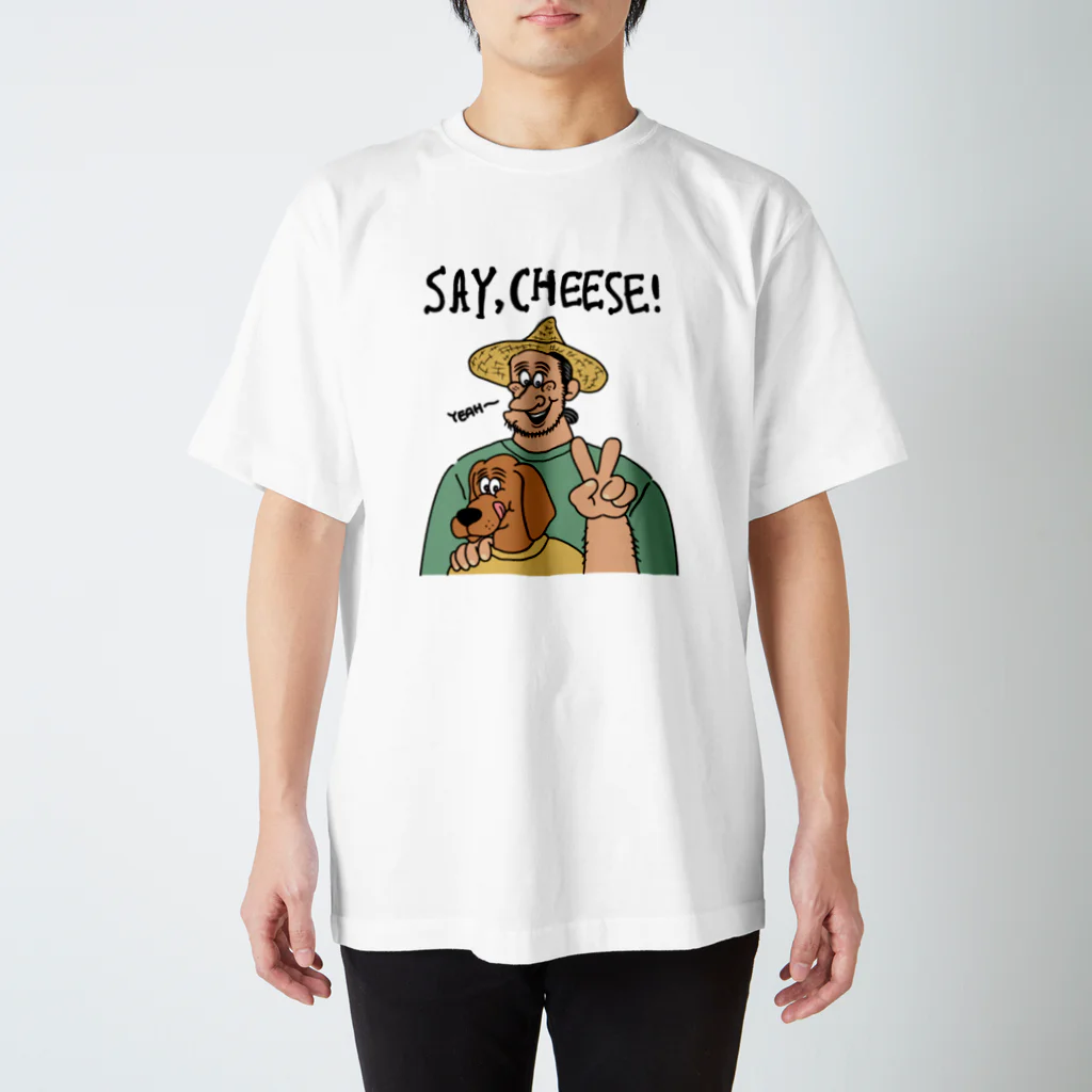 RIKOのSAY,CHEESE！ Regular Fit T-Shirt