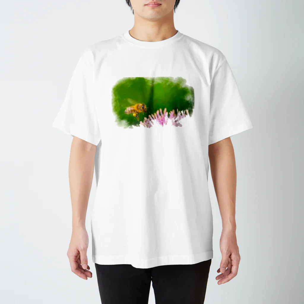 Tatakaraのミツバチ　絵画 Regular Fit T-Shirt