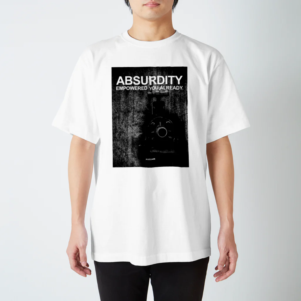 FUZZAGE™ (ファズエイジ)のABSURDITY スタンダードTシャツ