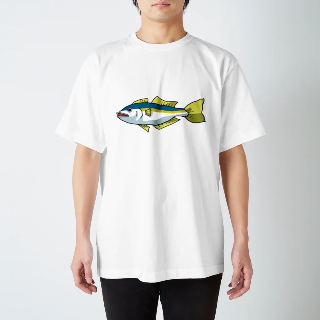 ペンペンストアのブリのTシャツ yellowtail スタンダードTシャツ