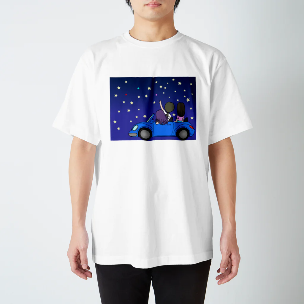 SAYU☆GOODSの星を数える３人 Regular Fit T-Shirt