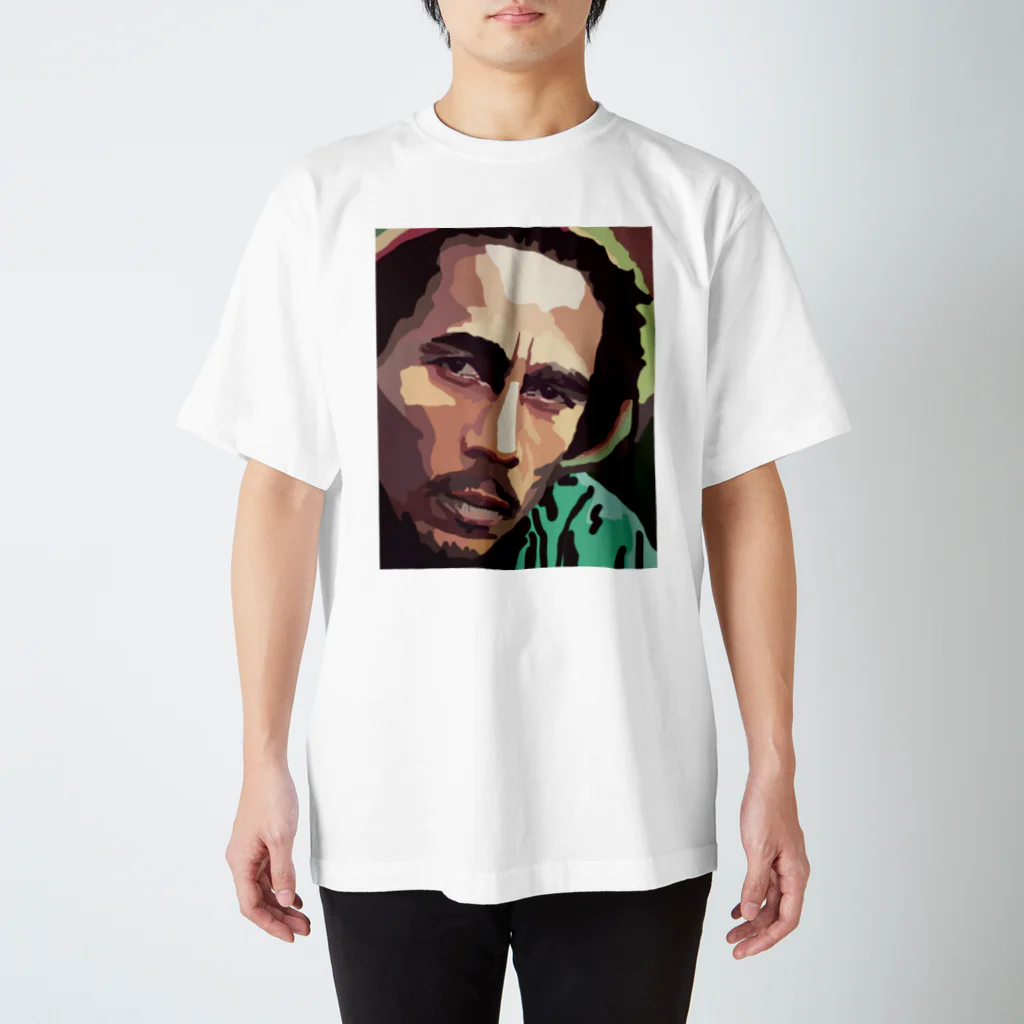 NAKAMARU ART SHOPのBOB スタンダードTシャツ