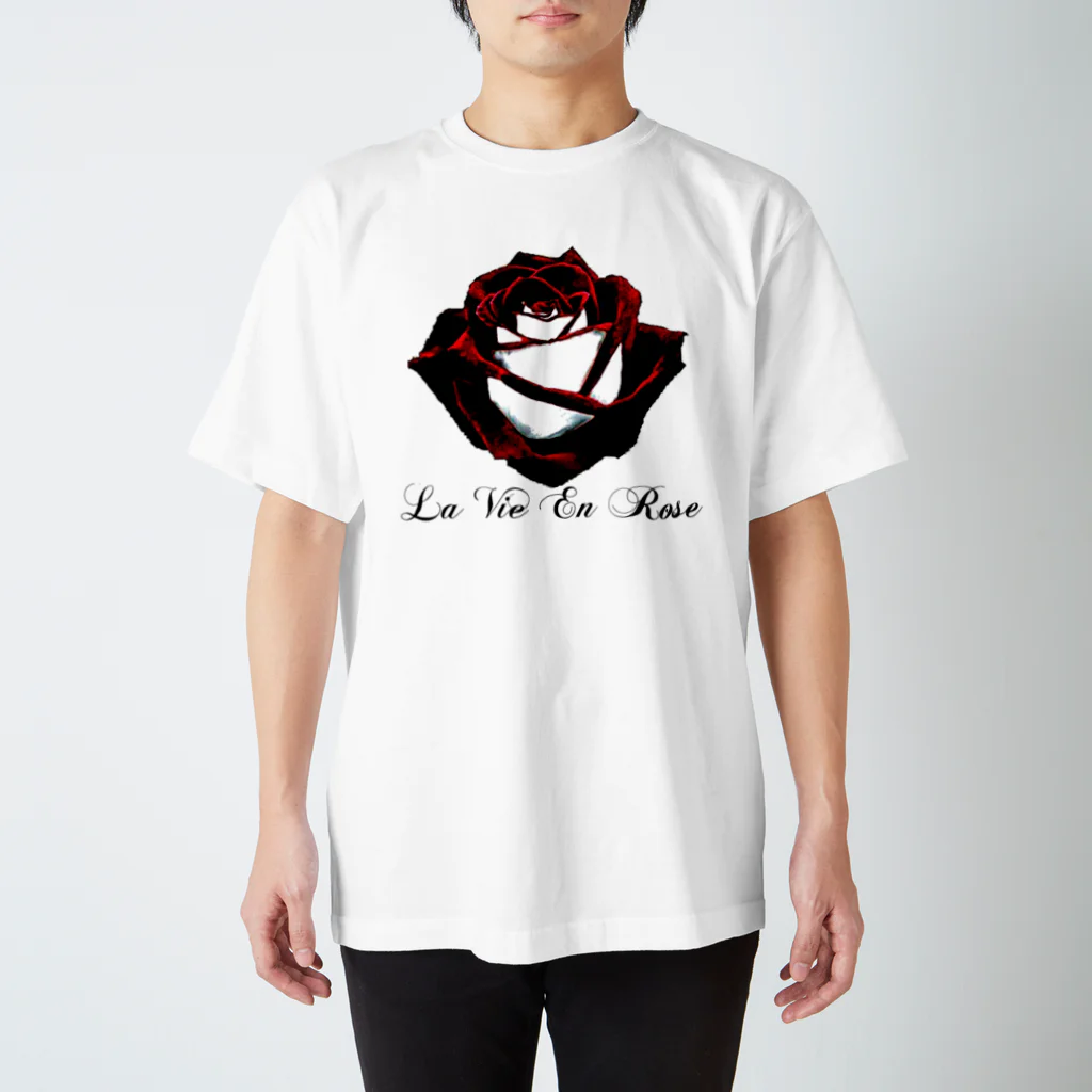 FabergeのLa Vie En Rose Regular Fit T-Shirt