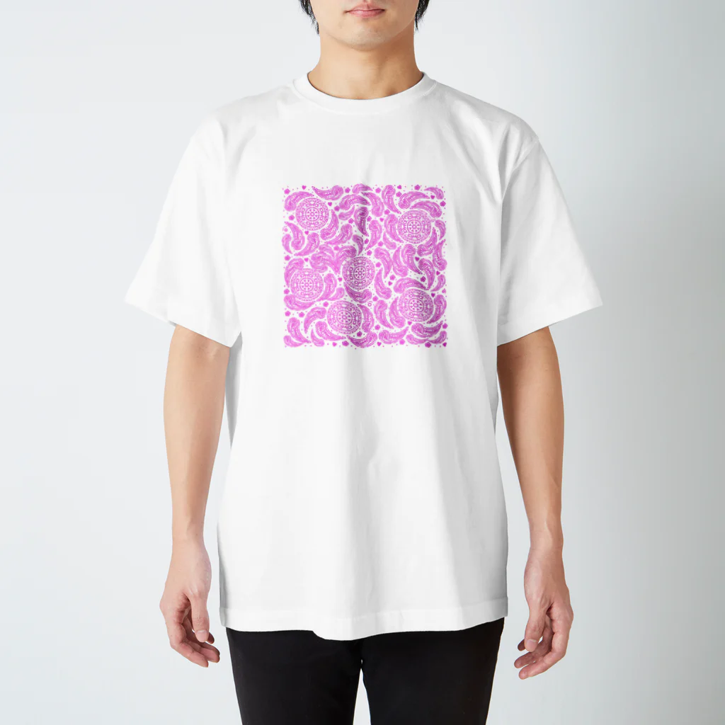 TEKETOショップ そんよんのペイズリーone スタンダードTシャツ