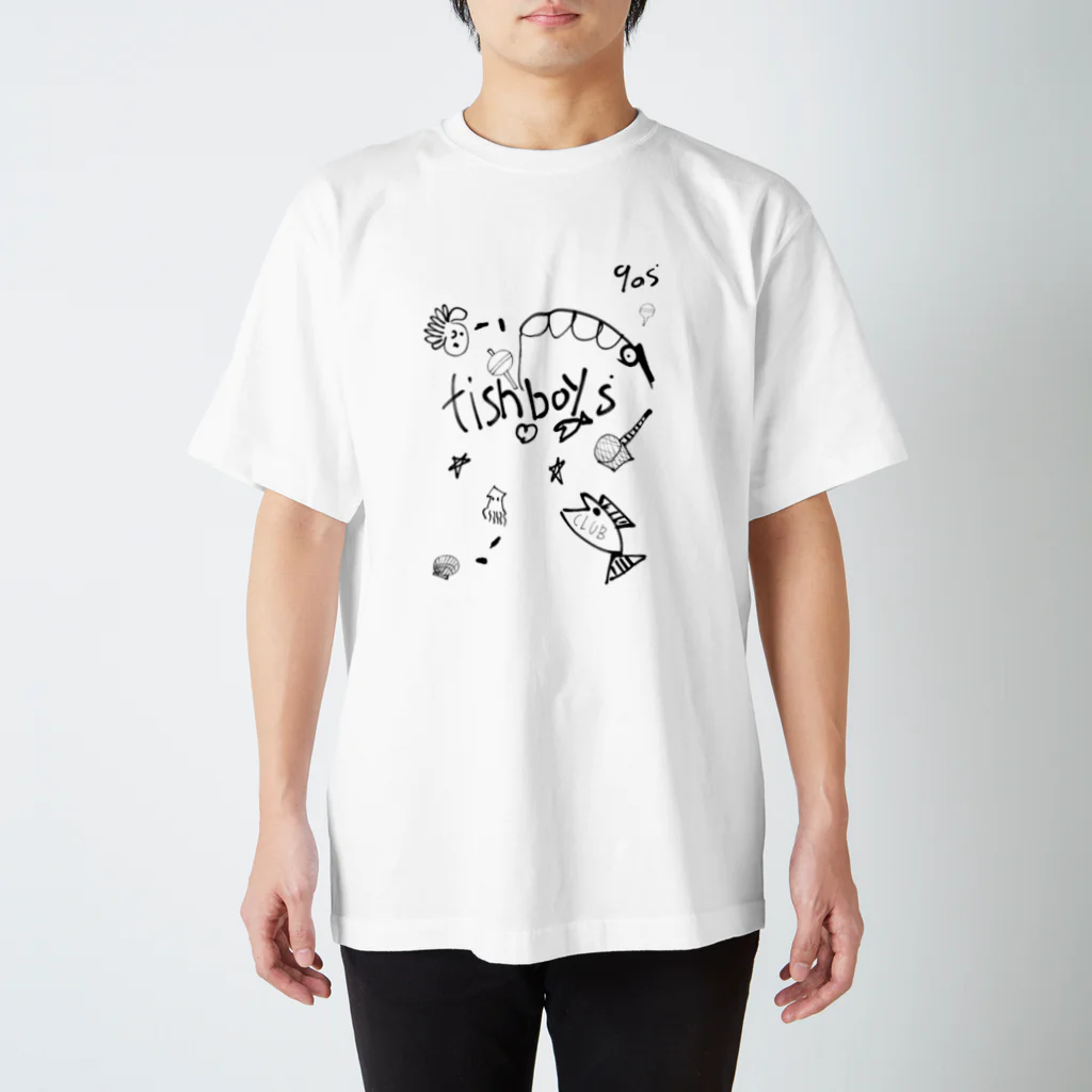 Country Boys CLUBのフィッシュボーイズクラブ スタンダードTシャツ