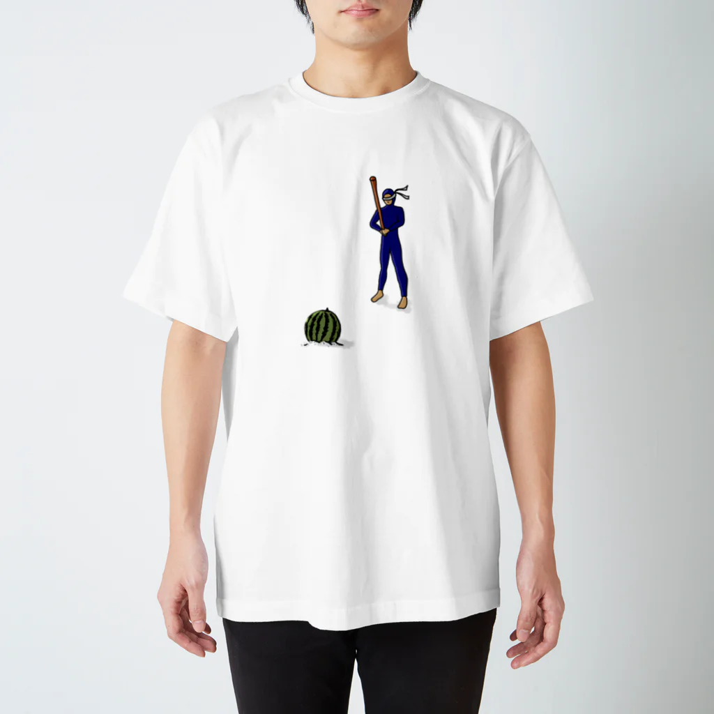 Pasaran_Worksの対峙 Regular Fit T-Shirt