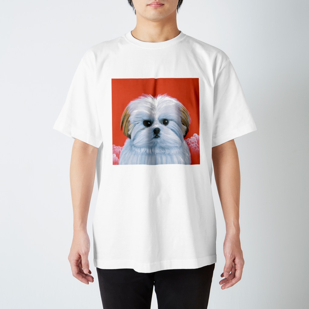  本秀康SUZURIオフィシャルショップ    のモコゾウ フェイス Regular Fit T-Shirt