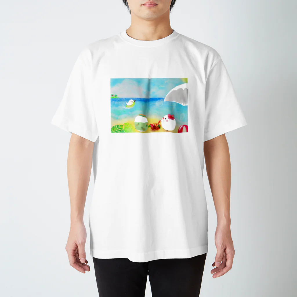 ちゅんすけ（ ●e● ）のちゅんすけ スタンダードTシャツ