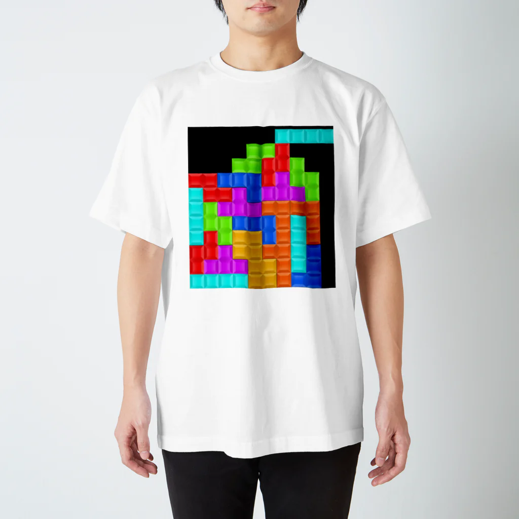 yuyasato1986のやらかしたテトリス スタンダードTシャツ