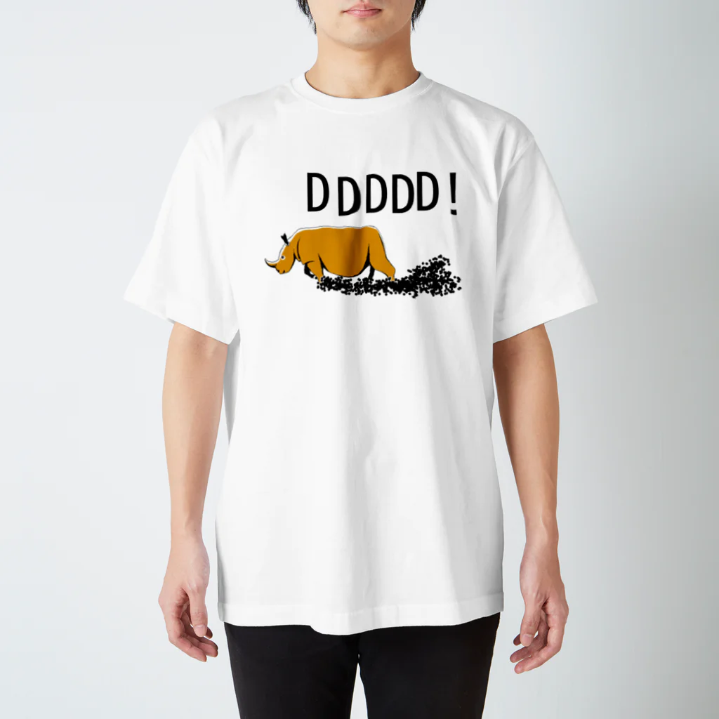 NIKORASU GOのサイのTシャツ「どどどどど」 Regular Fit T-Shirt
