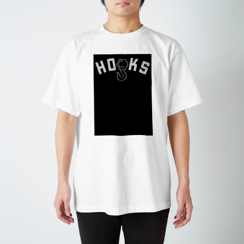 TandNのHOOKS03_ストリートファッション_スケート・サーフ・スノー スタンダードTシャツ