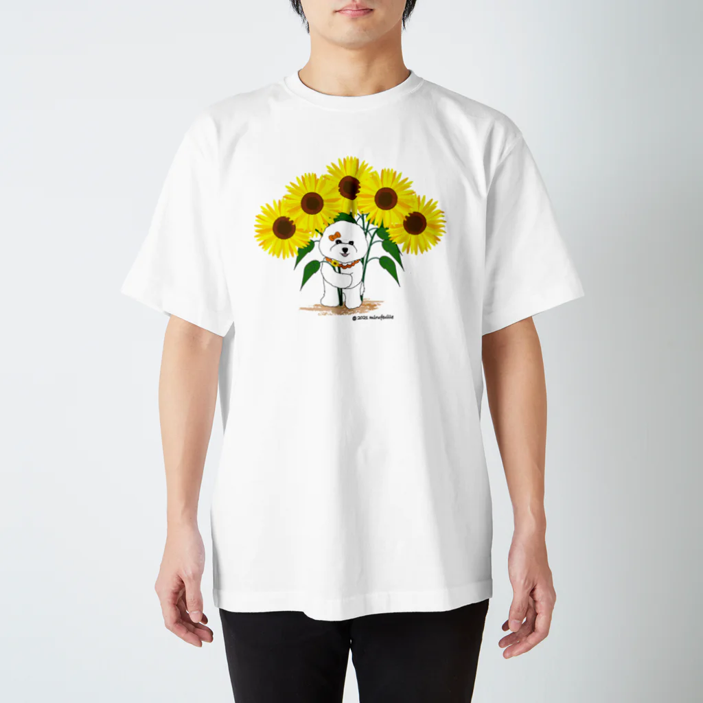 ミルフィーユ(Mirufeuille)の真夏のビション スタンダードTシャツ