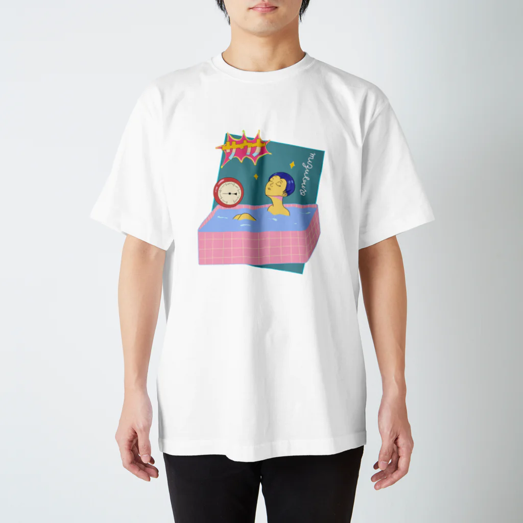 サウナハマって幸せのサウナ女子 スタンダードTシャツ