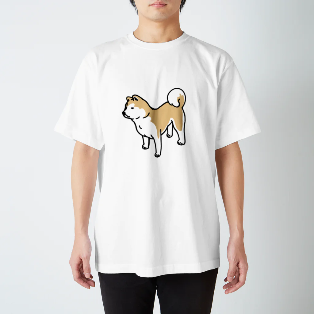 2gの秋田犬 スタンダードTシャツ