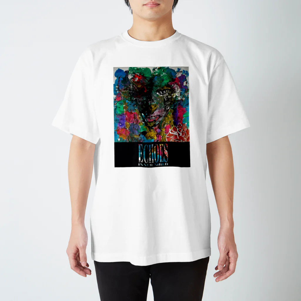 P's Inner-childのPress01/ECHOES Regular Fit T-Shirt