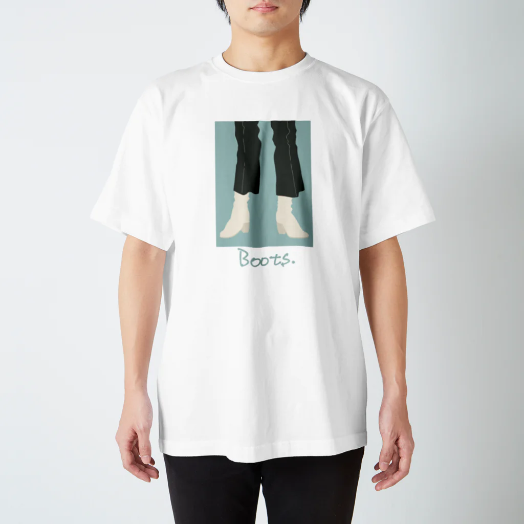 inishi's shopのBoots03 スタンダードTシャツ