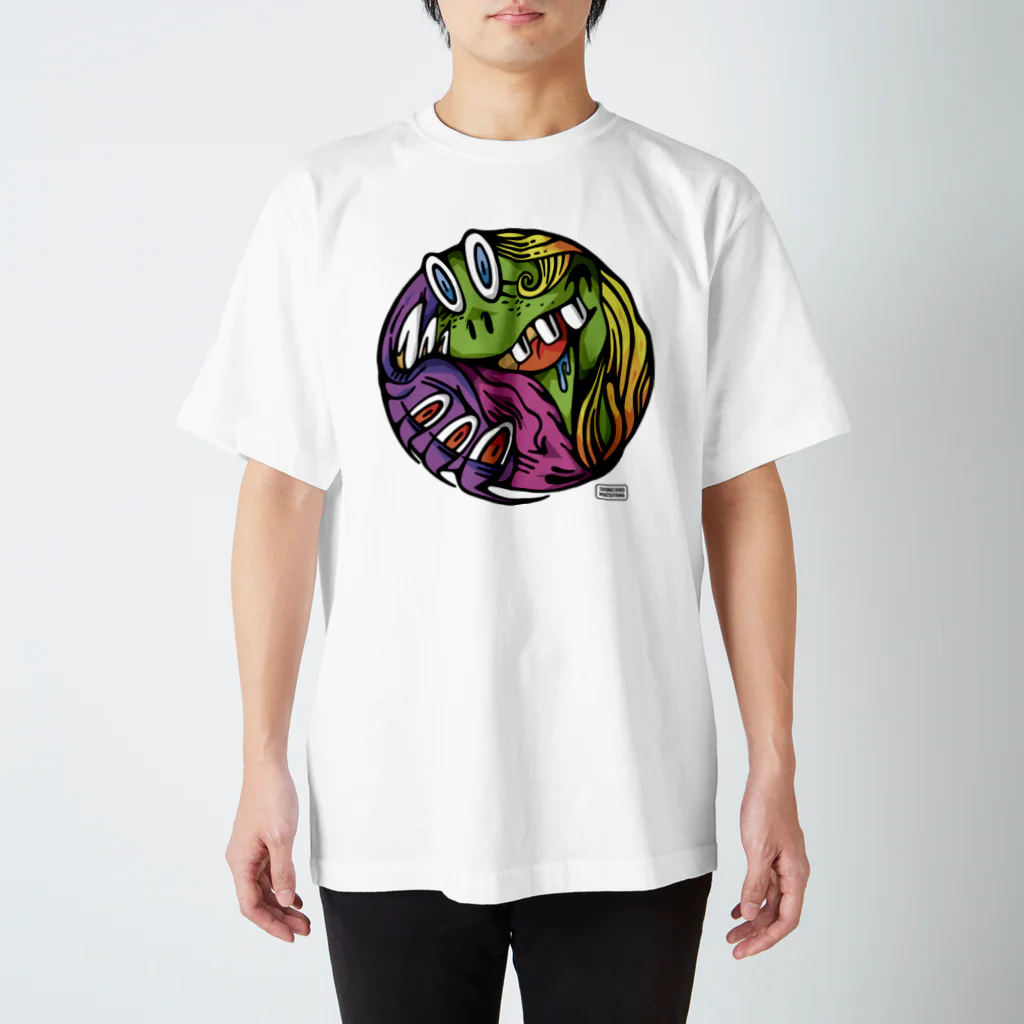 shinichiro matsuyamaのモンスターボール スタンダードTシャツ