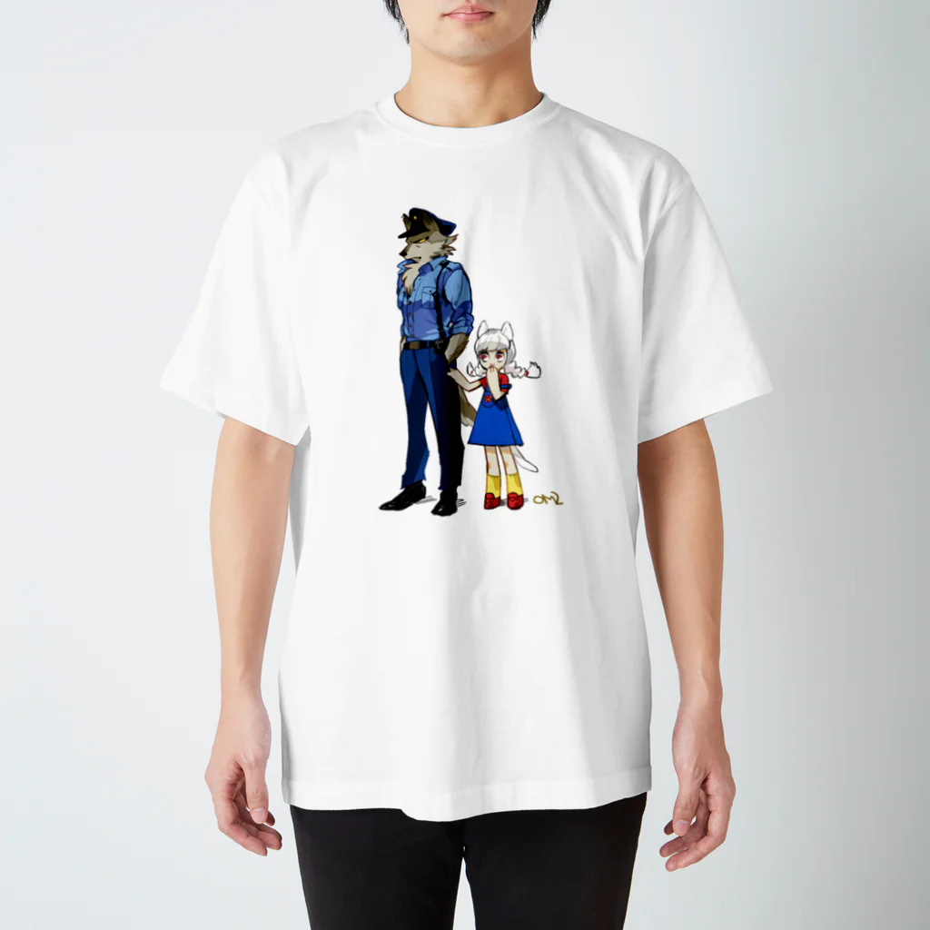 おむつのイヌのオマワリさん Regular Fit T-Shirt