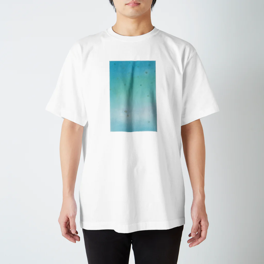 Sunrise Trip の海に沈んだ星たちTシャツ スタンダードTシャツ