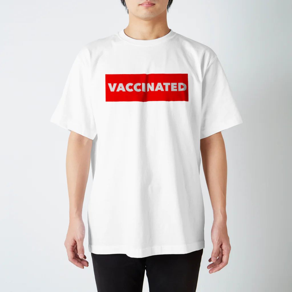 ようこウクレレ yokoukulele.com のVACCINATED Regular Fit T-Shirt