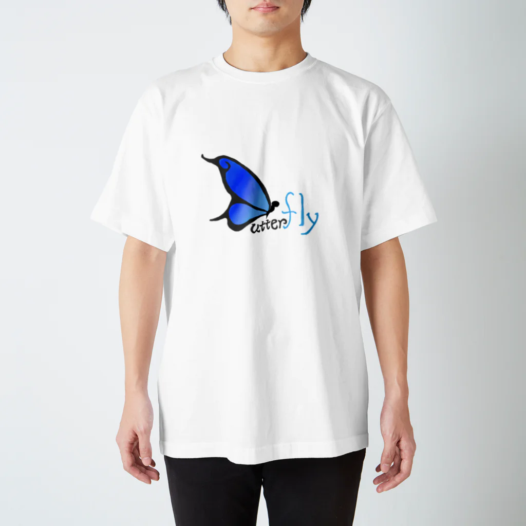 Butterfly Dreamのbutterfly ロゴフルデザインT スタンダードTシャツ