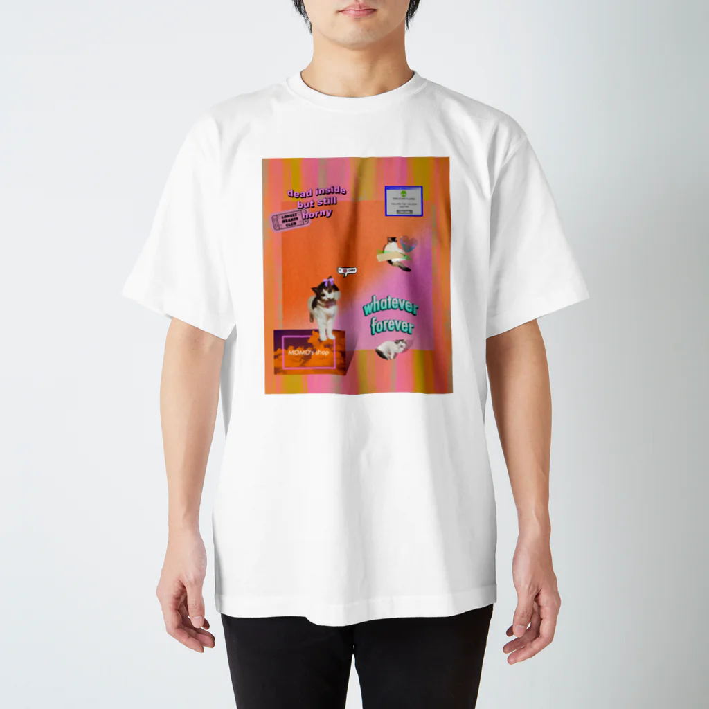 𝙈𝙊𝙈𝙊'𝙨 𝙎𝙝𝙤𝙥のvintage vaporwave #02 スタンダードTシャツ