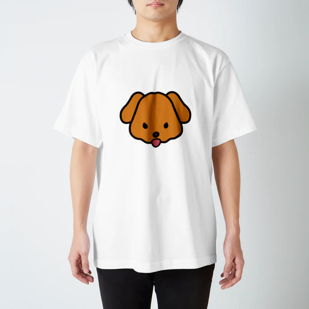 無機質のワンだふるドッグくん スタンダードTシャツ