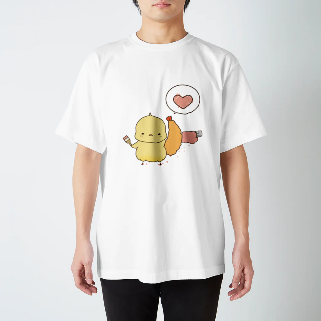 林檎🍎のひよことエビフライ Regular Fit T-Shirt