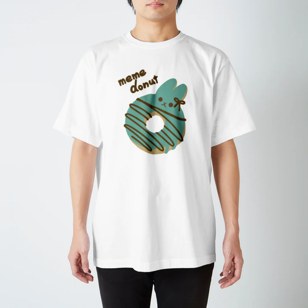 nagiの【復刻】memeドーナッツ（チョコミント） Regular Fit T-Shirt