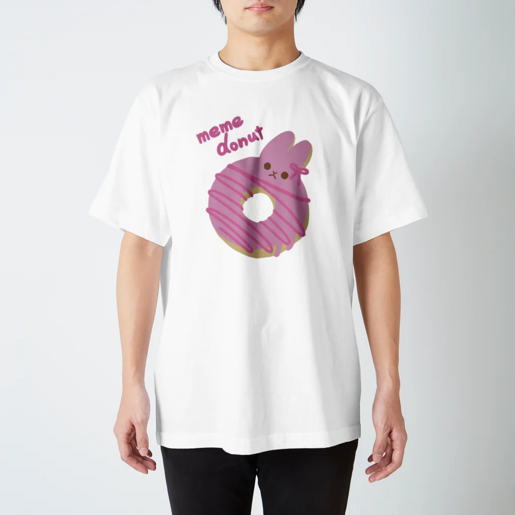 nagiの【復刻】memeドーナッツ（いちごチョコ） Regular Fit T-Shirt