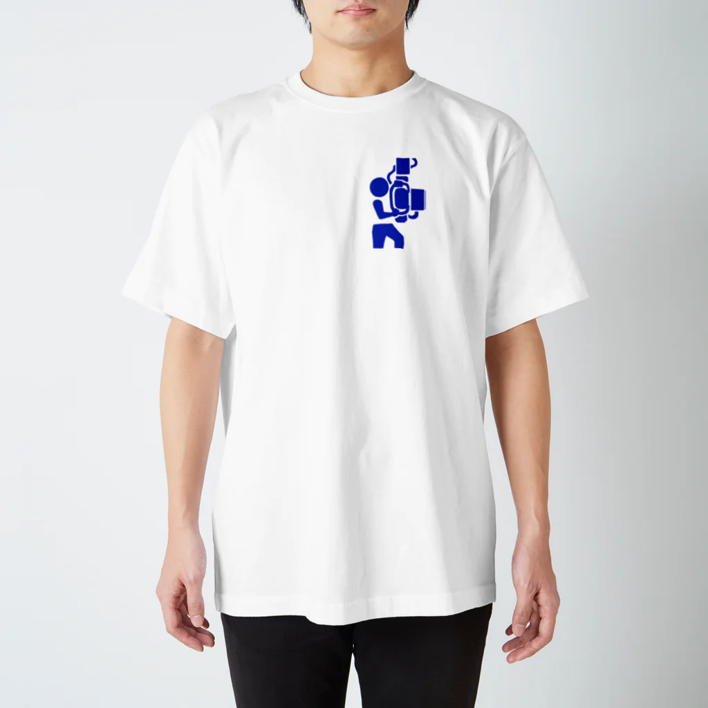 からばく社のレントゲンピクトグラム Regular Fit T-Shirt