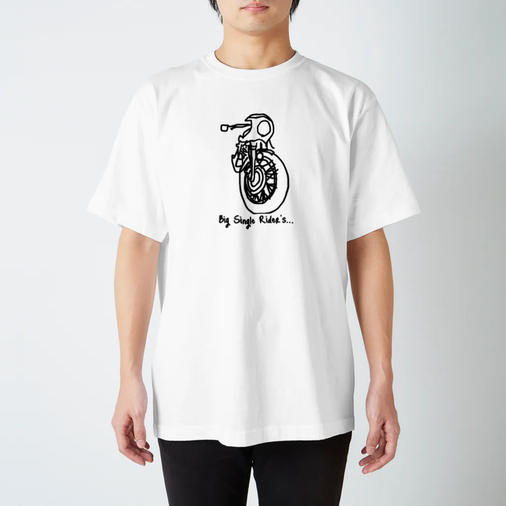 Chara Tiger motorcycleの【Chara Tiger】 No.01 スタンダードTシャツ