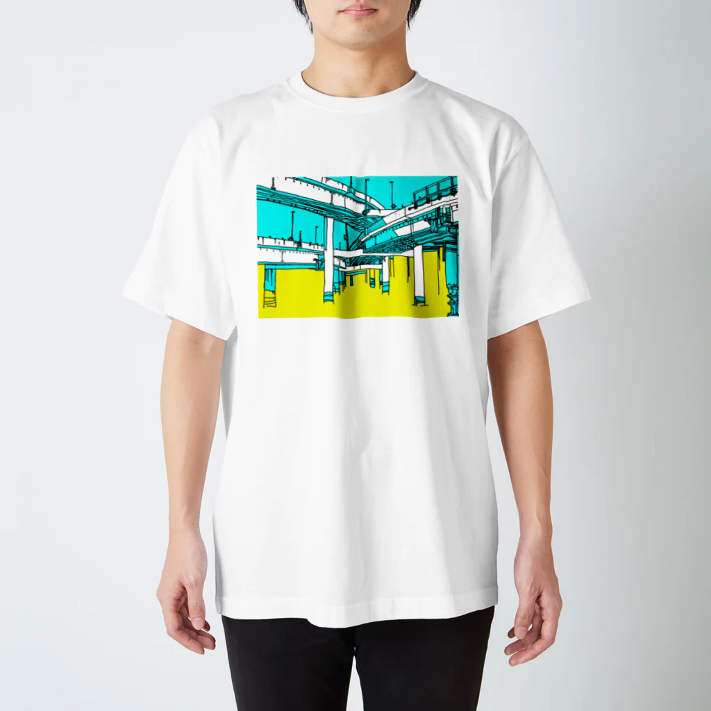 電卓テクノの道Tシャツ スタンダードTシャツ