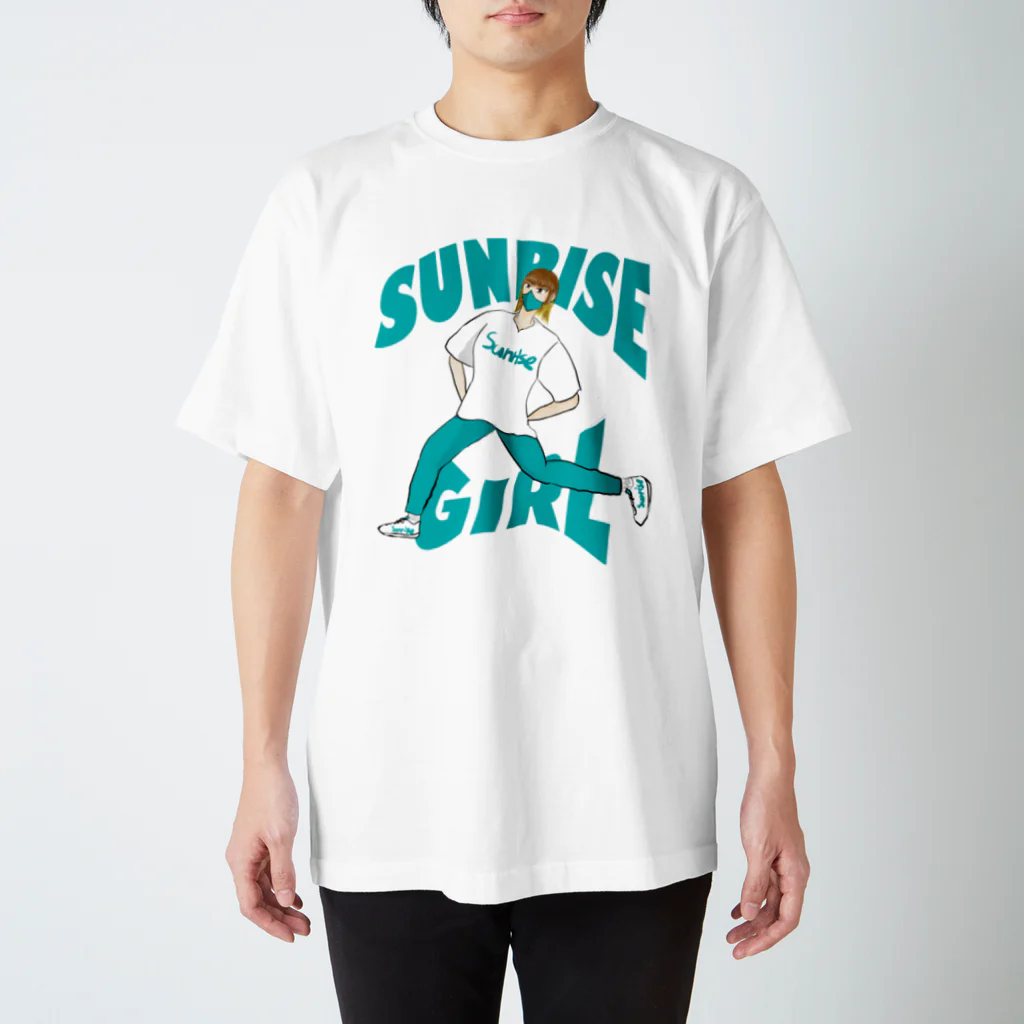 SunriseのSunrise girl スタンダードTシャツ