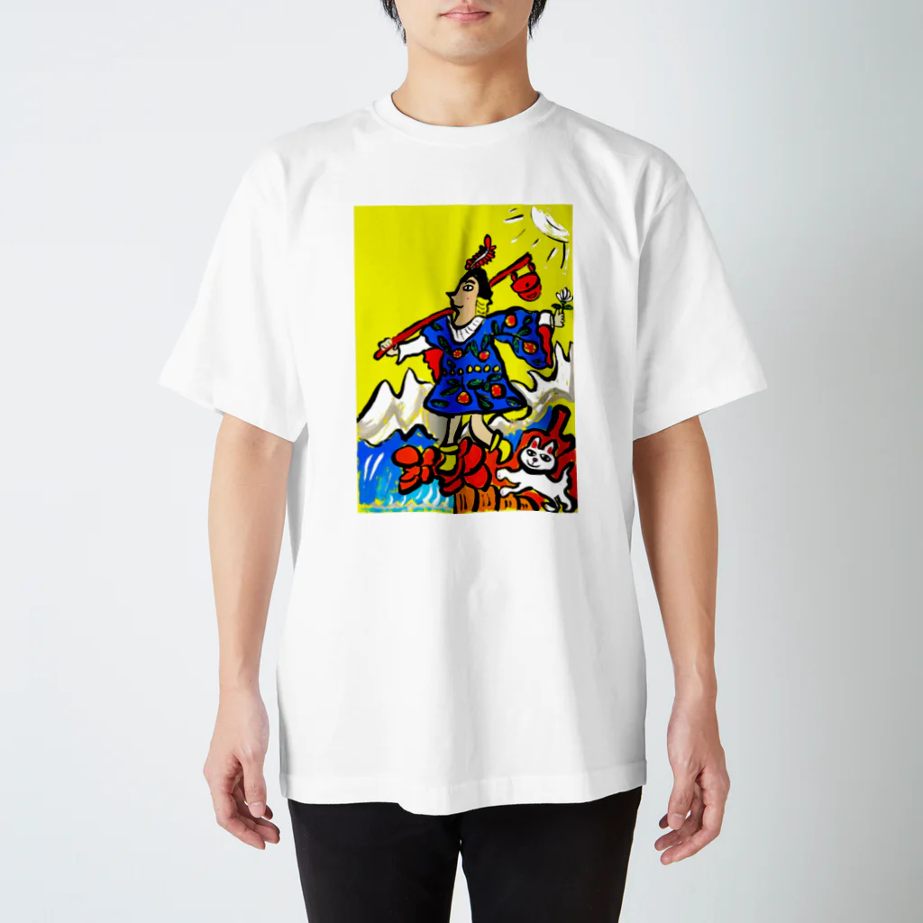 だるまキャットの愚者くん Regular Fit T-Shirt