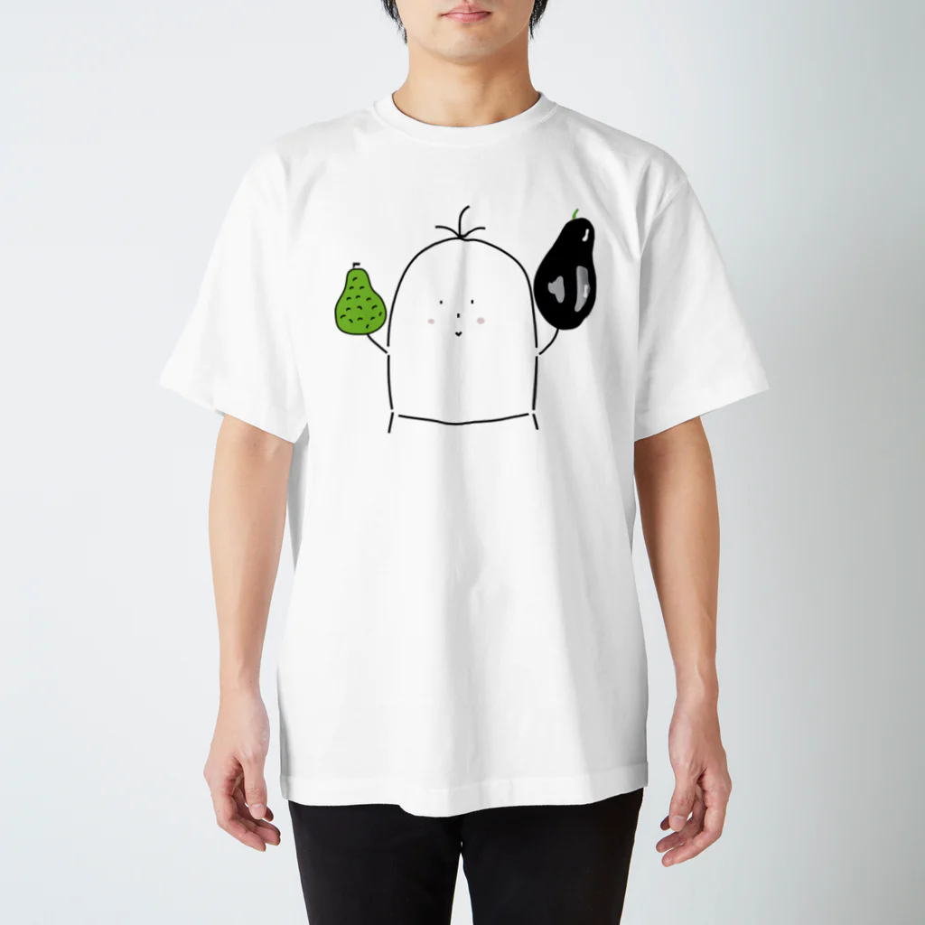 kenyu_avocadoのけんゆーの国産アボカドTシャツ#2 スタンダードTシャツ