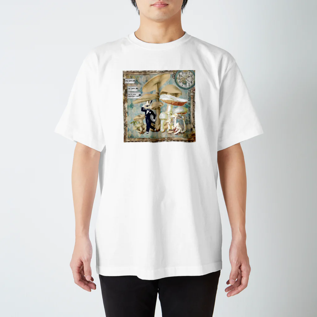 siberia cakeの不思議の国の兎 Regular Fit T-Shirt