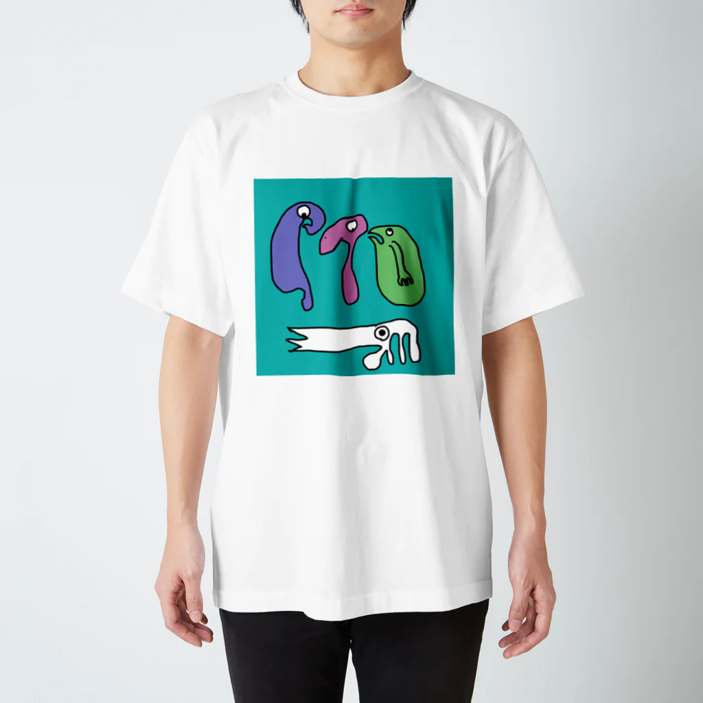 圧倒的芸術SHOPのネコ Regular Fit T-Shirt